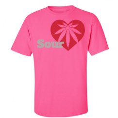 Unisex Ultra Cotton Safety Neon Crewneck Tee