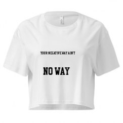 Ladies Festival Cali Crop Top Tee