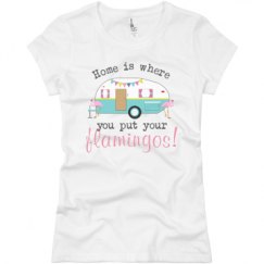 Ladies Slim Fit Basic Promo Jersey Tee