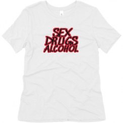 Ladies Relaxed Fit Super Soft Triblend Tee