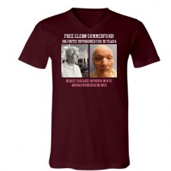 Unisex V-Neck Jersey Tee