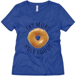 Ladies Relaxed Fit V-Neck Tee