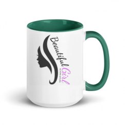 15oz Ceramic Mug with Color Inside