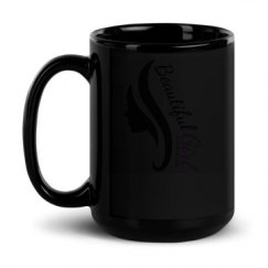 15oz Black Glossy Mug