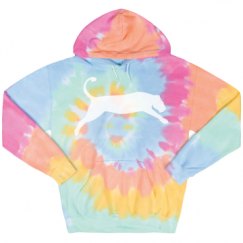 Unisex Tie-Dye Fleece Hoodie