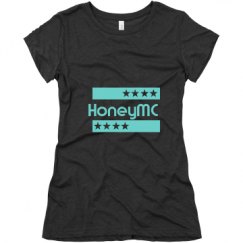 Ladies Slim Fit Super Soft Triblend Tee