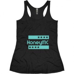 Ladies Slim Fit Super Soft Racerback Triblend Tank