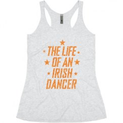 Ladies Slim Fit Super Soft Racerback Triblend Tank