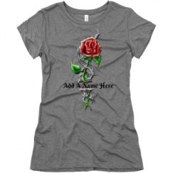 Ladies Slim Fit Super Soft Triblend Tee