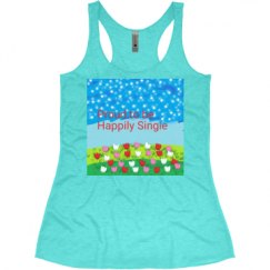 Ladies Slim Fit Super Soft Racerback Triblend Tank