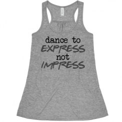 Ladies Flowy Racerback Tank