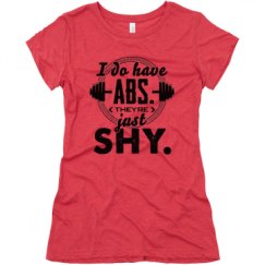 Ladies Slim Fit Super Soft Triblend Tee