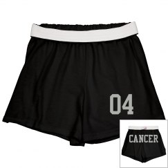 Cancer Sporty Zodiac Cheer Short