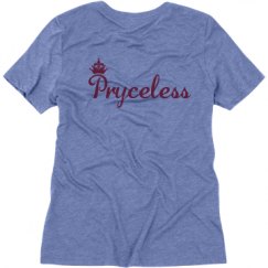 Ladies Relaxed Fit Super Soft Triblend V-Neck Tee