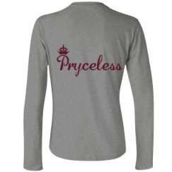 Ladies Relaxed Fit Basic Long Sleeve Tee