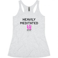 Ladies Slim Fit Super Soft Racerback Triblend Tank