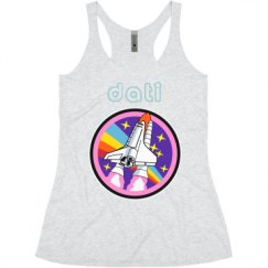 Ladies Slim Fit Super Soft Racerback Triblend Tank