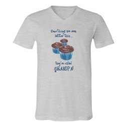 Unisex V-Neck Jersey Tee