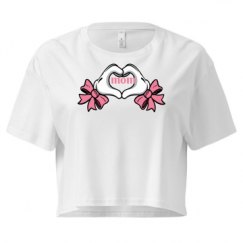 Ladies Festival Cali Crop Top Tee