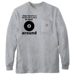 Unisex Carhartt Pocket Long Sleeve Tee