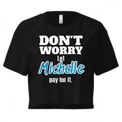 Ladies Festival Cali Crop Top Tee