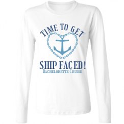 Ladies Relaxed Fit Basic Long Sleeve Tee