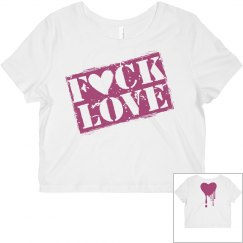 F love graphic tee