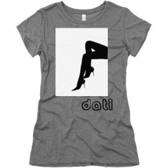 Ladies Slim Fit Super Soft Triblend Tee