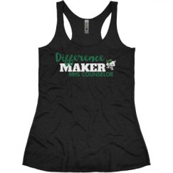 Ladies Slim Fit Super Soft Racerback Triblend Tank
