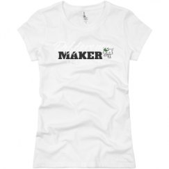 Ladies Slim Fit Basic Promo Jersey Tee