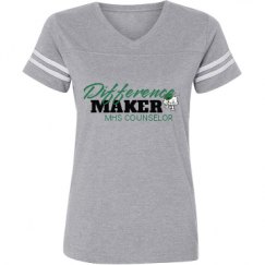 Ladies Relaxed Fit Vintage Sports Tee