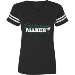 Ladies Relaxed Fit Vintage Sports Tee