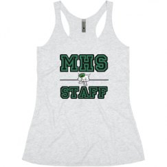 Ladies Slim Fit Super Soft Racerback Triblend Tank