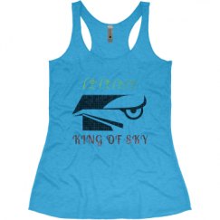 Ladies Slim Fit Super Soft Racerback Triblend Tank