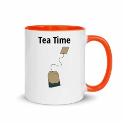 11oz Ceramic Mug with Color Inside