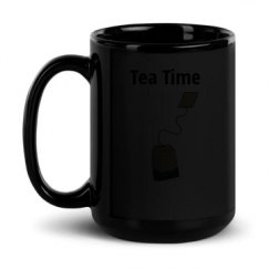 15oz Black Glossy Mug