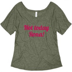 Ladies Flowy Slouchy Tee