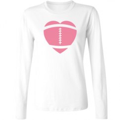 Ladies Relaxed Fit Basic Long Sleeve Tee