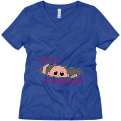 Ladies Relaxed Fit V-Neck Tee