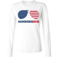 Ladies Relaxed Fit Basic Long Sleeve Tee