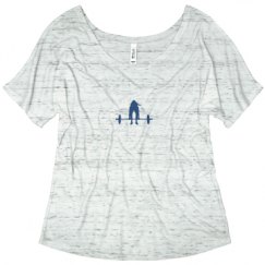 Ladies Flowy Slouchy Tee