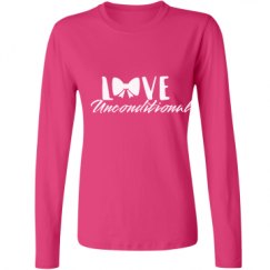 Ladies Relaxed Fit Basic Long Sleeve Tee