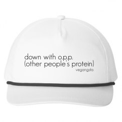 Snapback Five-Panel Rope Hat