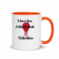 11oz Ceramic Mug with Color Inside