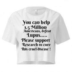 Ladies Festival Cali Crop Top Tee