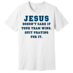 Jesus: Not A Sports Fan 