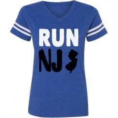 Ladies Relaxed Fit Vintage Sports Tee