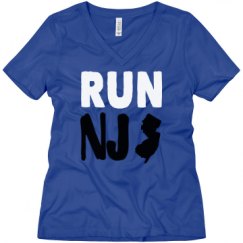 Ladies Relaxed Fit V-Neck Tee