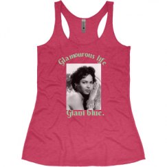 Ladies Slim Fit Super Soft Racerback Triblend Tank