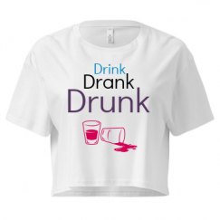 Ladies Festival Cali Crop Top Tee